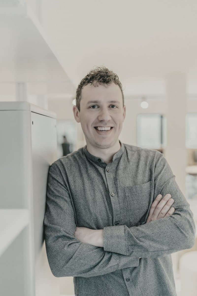 Benjamin Bosmans, oprichter van Kompas AI
